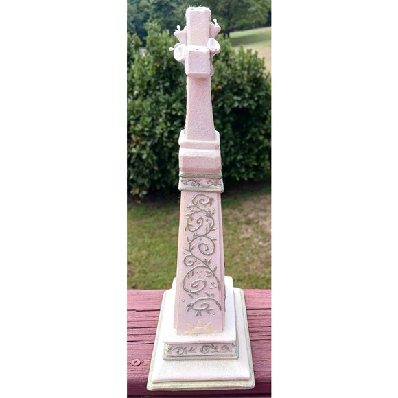 VTG Enesco Foundations Cross Night Light Apostles Creed Prayer Strength Healing - Picture 5 of 7